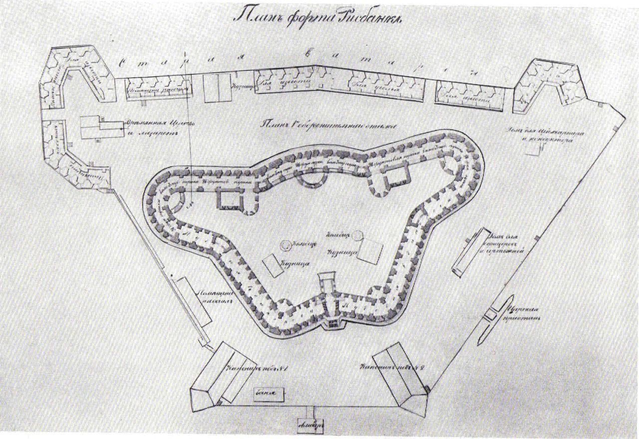 План форта Павел