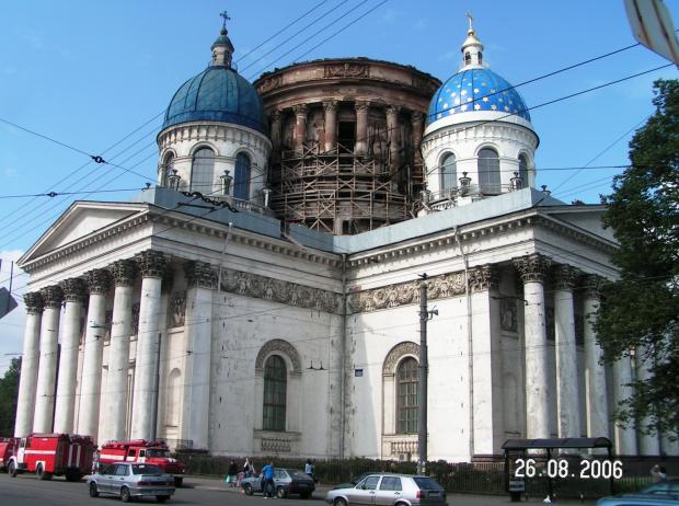 Троицкий собор измайловского полка в петербурге