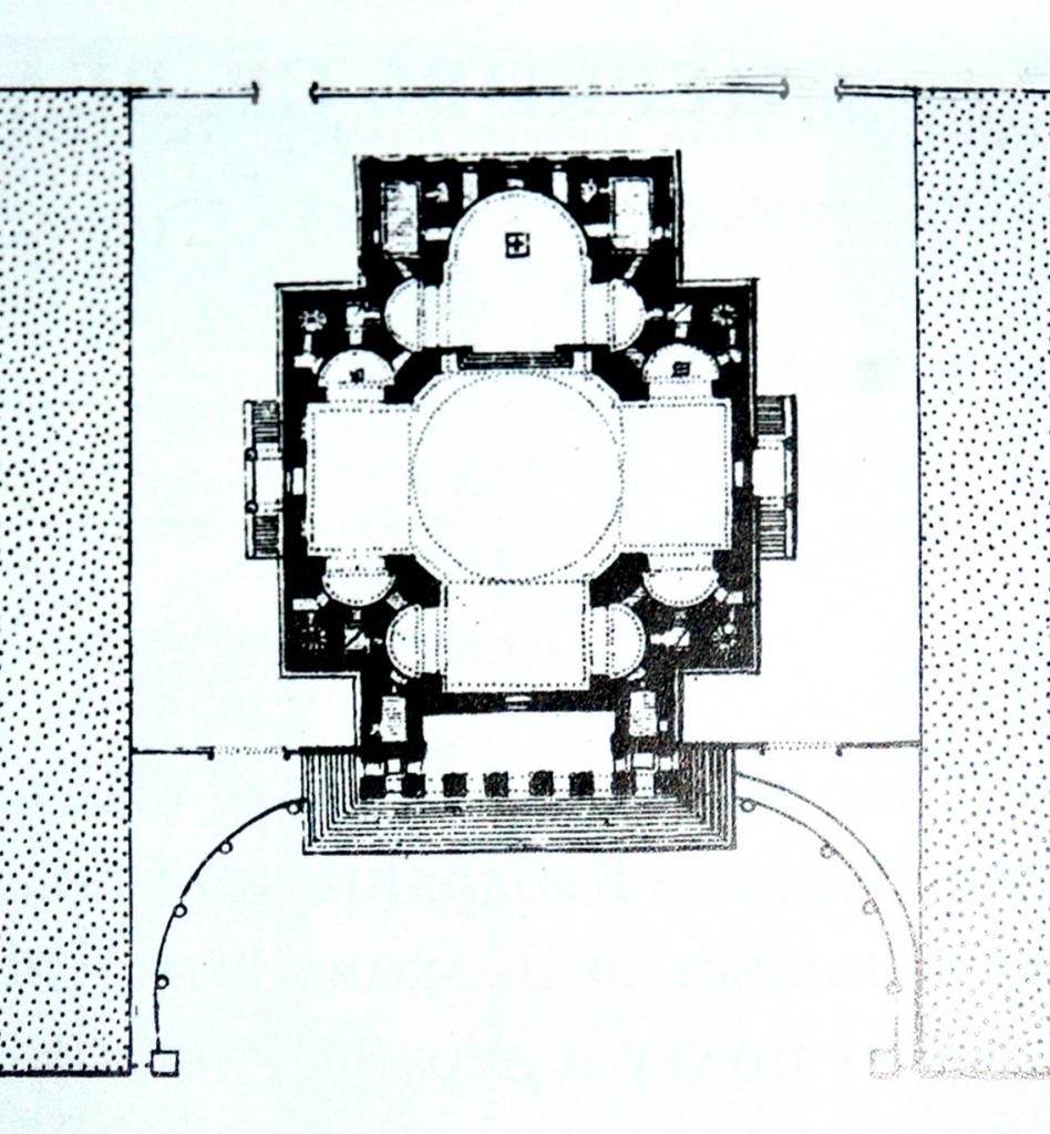 Армянская церковь святой екатерины чертежи